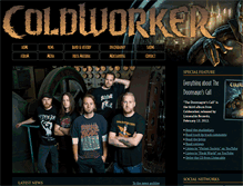 Tablet Screenshot of coldworker.com